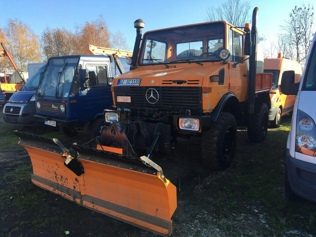 Unimog 424 /1 wywrotka 4X4 Odśnieżarka