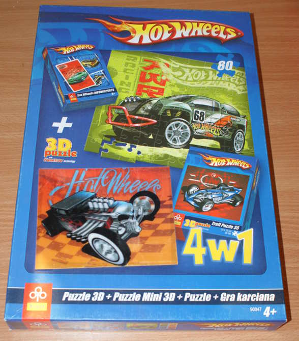 hot wheels puzzle