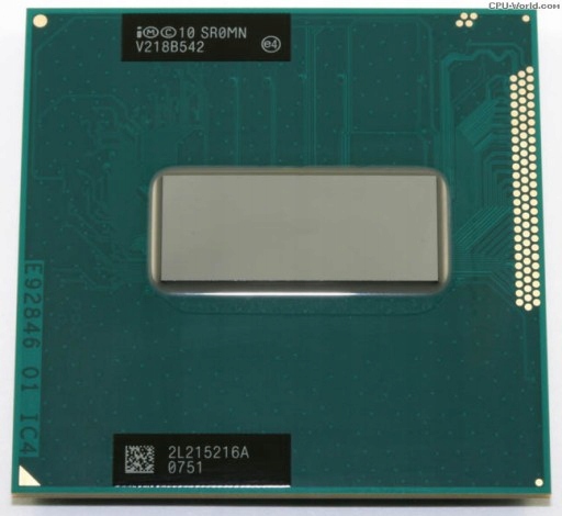 Intel Core i7-3610QM 4/8x 2.3-3.3GHz SR0MN GWARAN