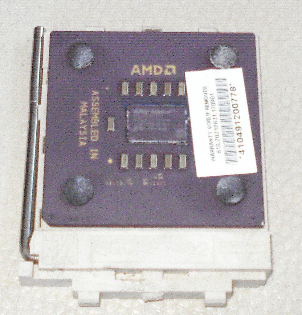 AMD Athlon Thunderbird 1400 MHz dla kolekcjonera