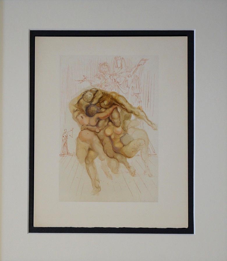 Salvador Dali "The irasible" Piekło 8