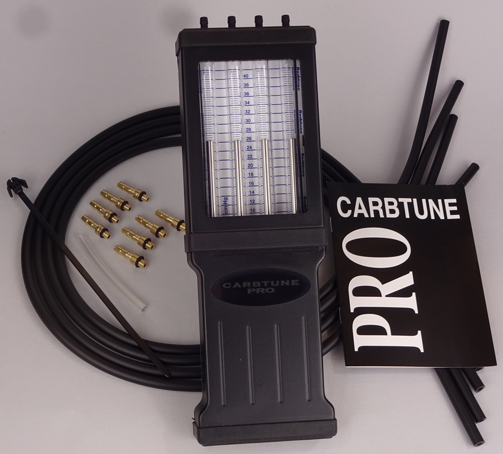 Wakuometr słupkowy czterokolumnowy Carbtune Pro