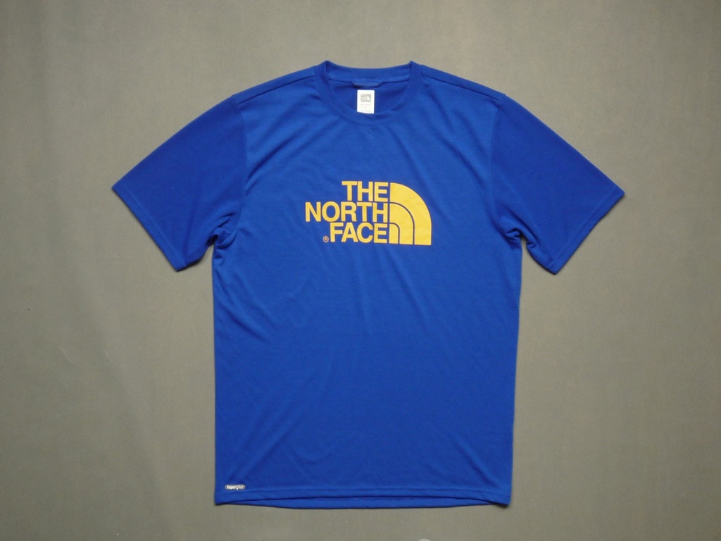 THE NORTH FACE Niebieska Koszulka Tee VAPOR WICK S