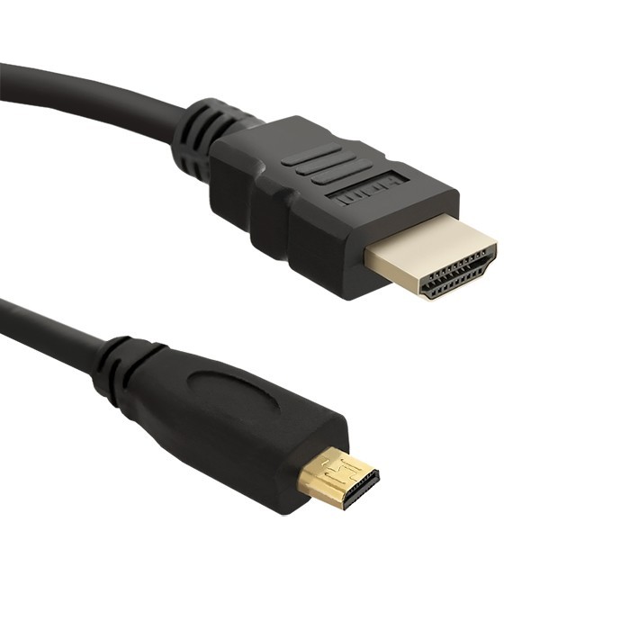 Kabel HDMI v1.4 Męski / Micro HDMI v1.4 Męski |