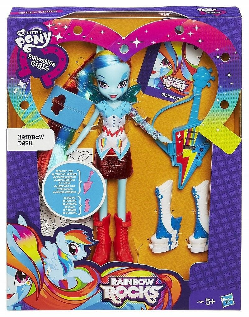 MLP Equestria Lalka Girls  RAINBOW ROCKS dash