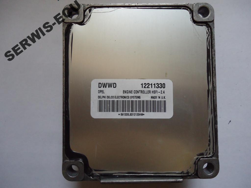 12211330 DWWD HSFI 2.4 KOMPUTER OPEL ASTRA Z16XEP