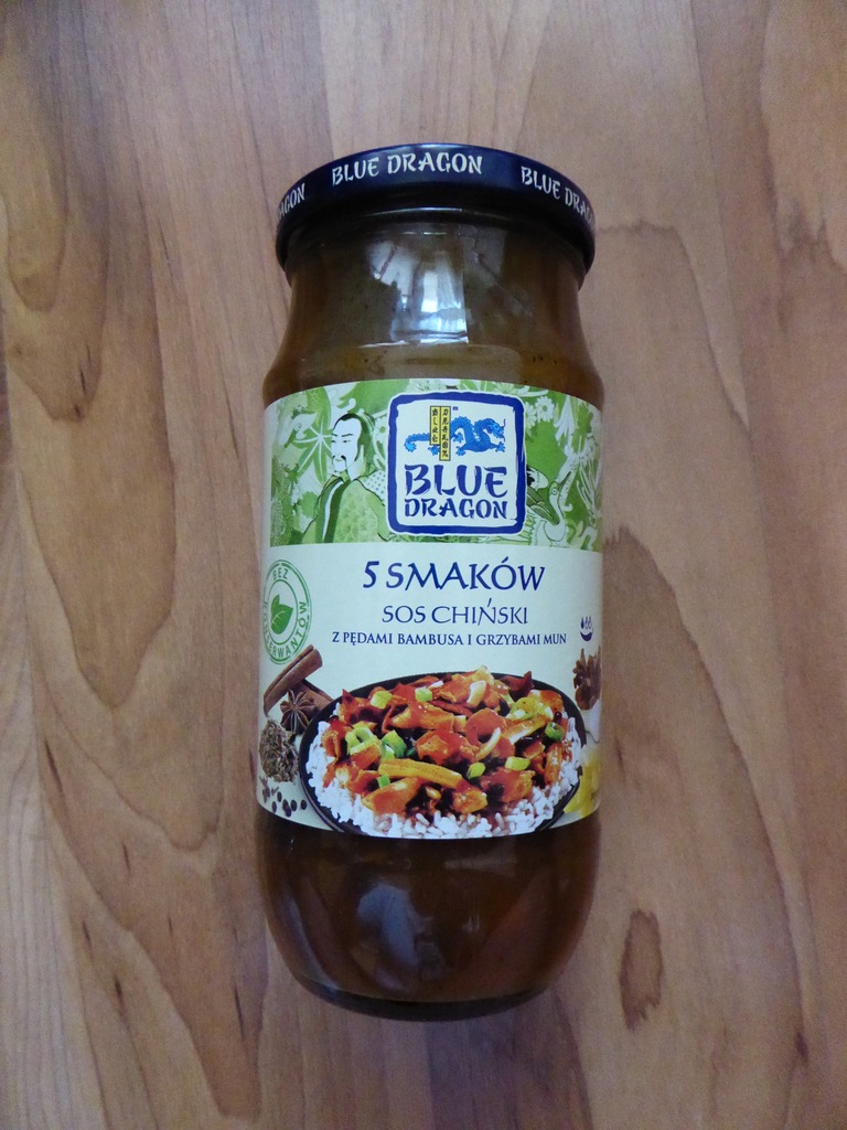BLUE DRAGON SOS NA PATELNIĘ CHIŃSKI 5 SMAKÓW MUN