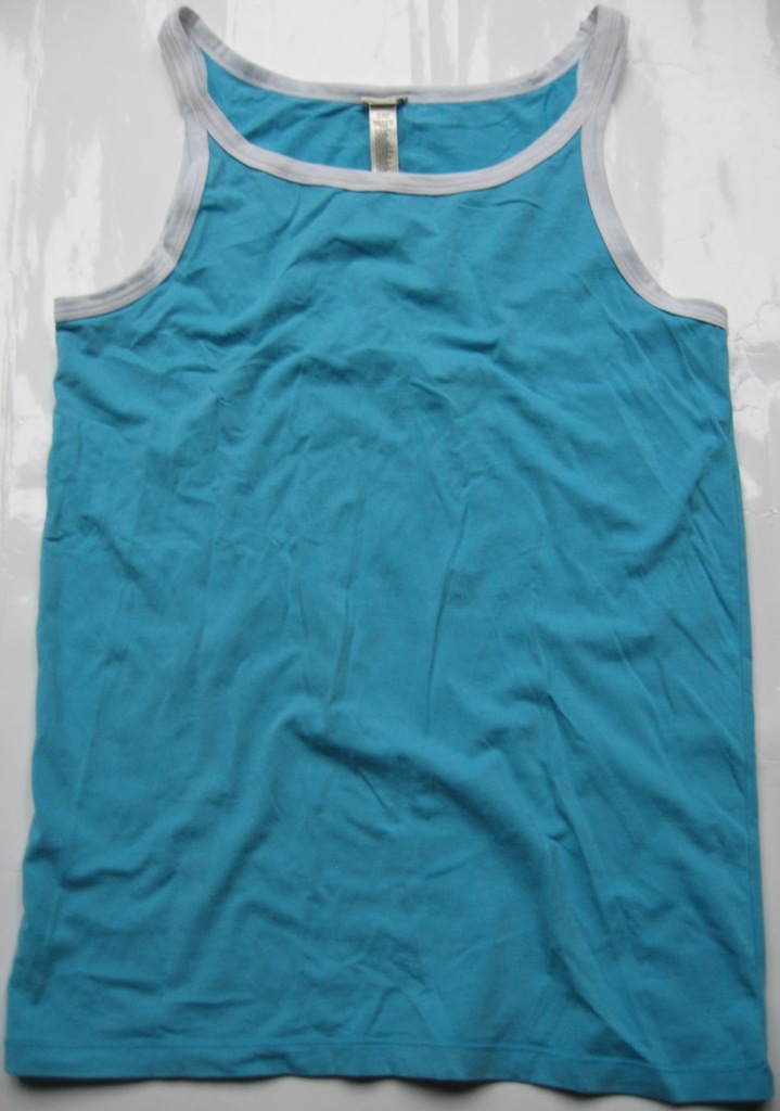 Bluzka Tunika _ DIESEL błękitna podomka Logo r XL