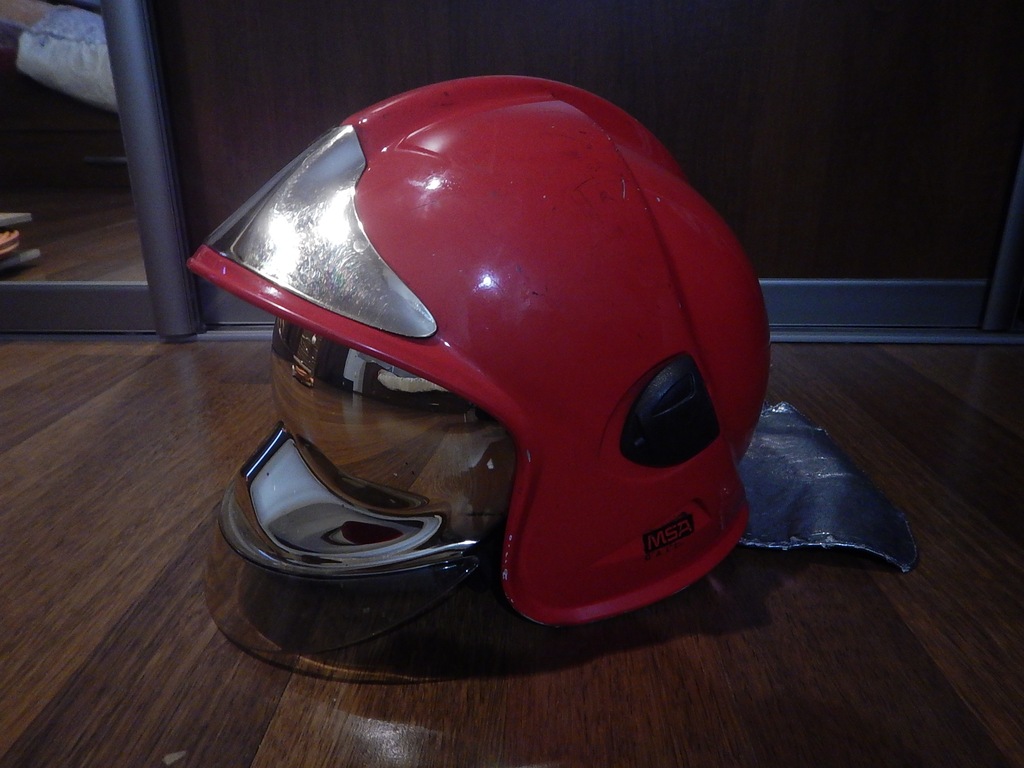 Hełm strażacki GALLET F1 MSA