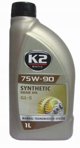 K2 Matic 75W/90 GL-5 olej przekładniowy 1L