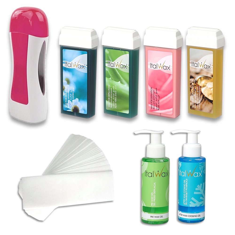 PODGRZEWACZ 4x WOSK PASKI ŻEL PRZED I PO DEPILACJI 7350548817