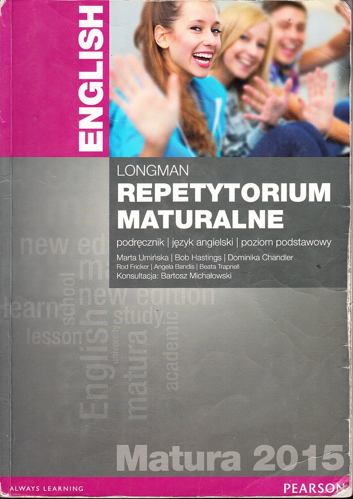 Repetytorium Angielski Klasa 7 Odpowiedzi ANGIELSKI REPETYTORIUM MATURALNE PODSTAWA PEARSON - 7274429954