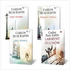 CARLOS RUIZ ZAFON PAKIET 4 KSIĄŻKI CIEŃ WIATRU ...