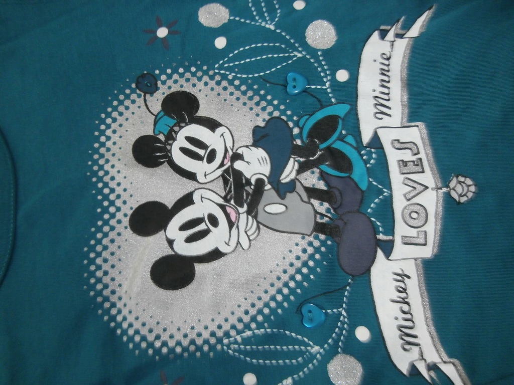 Disney koszulka dł rękaw116cmcmmyszka minni mickey
