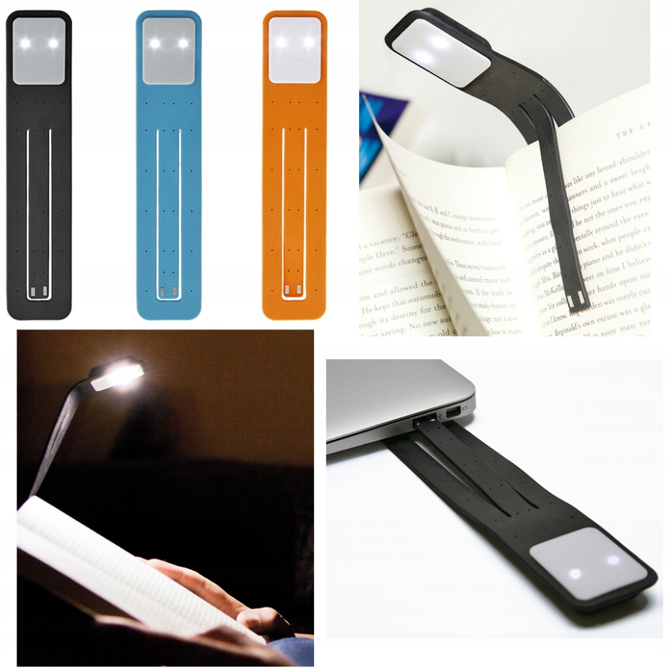 Moleskine Booklight Lampka biurkowa USB do książek