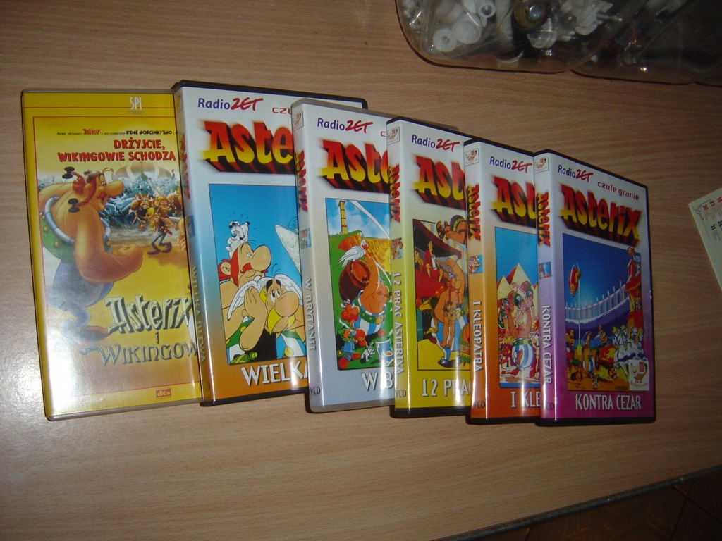 ASTERIX - VCD - DVD ( 5 VCD - 1 DVD )