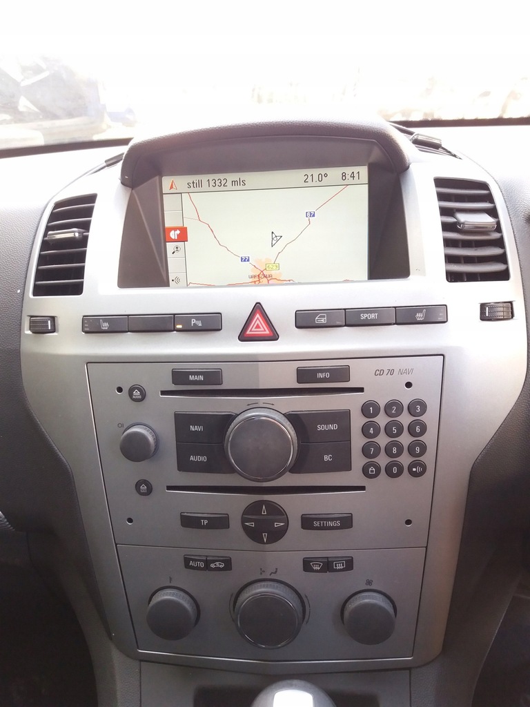 RADIO CD70 NAVI OPEL ASTRA H