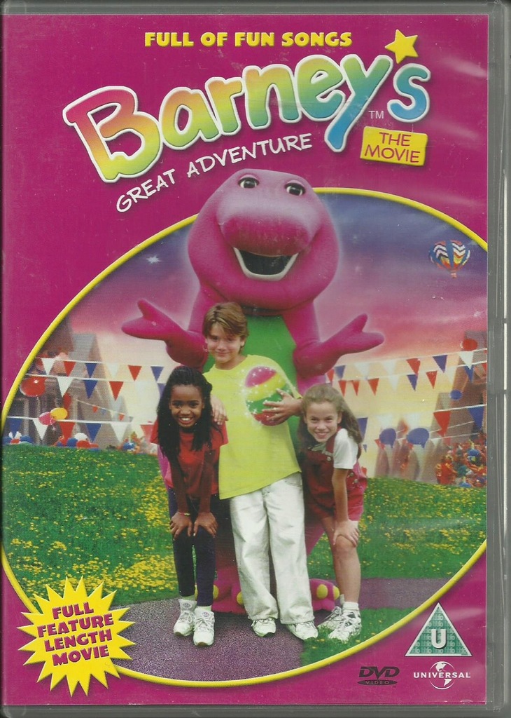 BARNEY GREAT ADVENTURE THE MOVIE - DVD