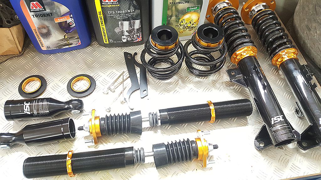 Zawieszenie gwintowane gwint ISC tył BMW e46 drift