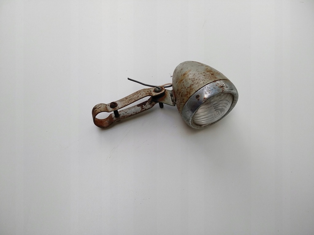 Lampa rowerowa PRL rower ZZR wyprzedaż Romet BCM