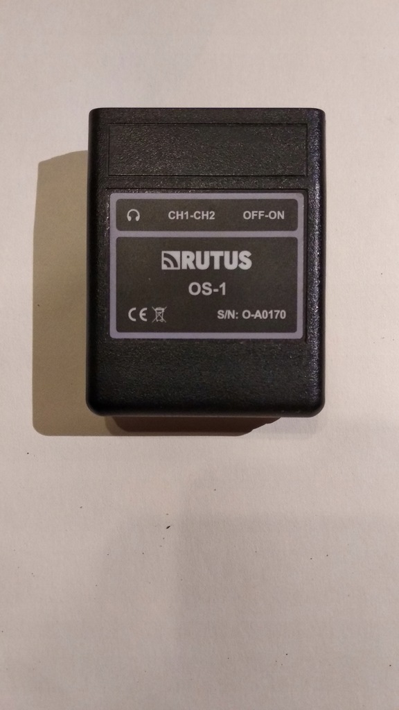 Rutus OS-1 Odbiornik bezprz. słuchawki od 1zł
