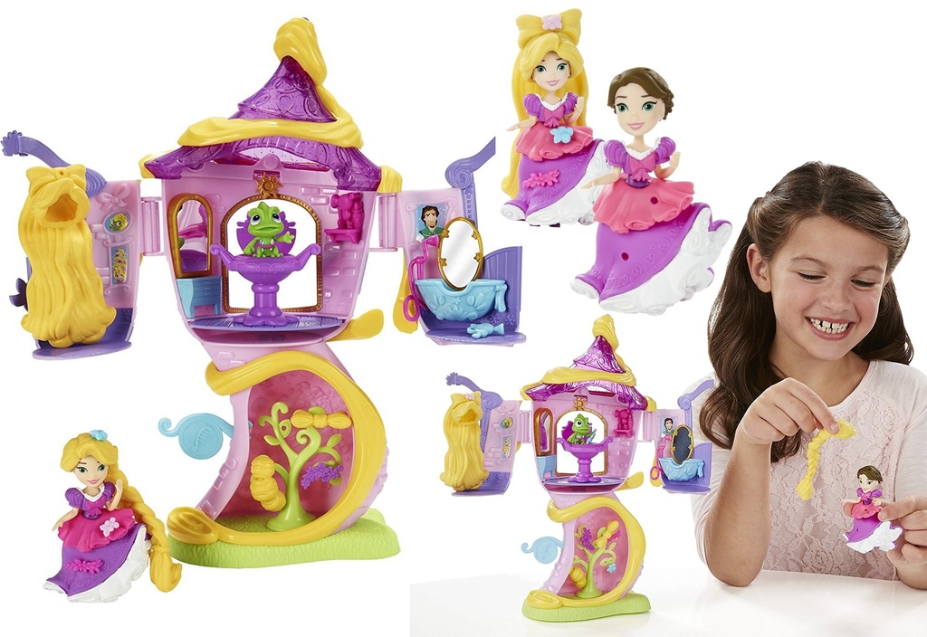 DISNEY PRINCESS Roszpunka Wieża ROSZPUNKI Zamek