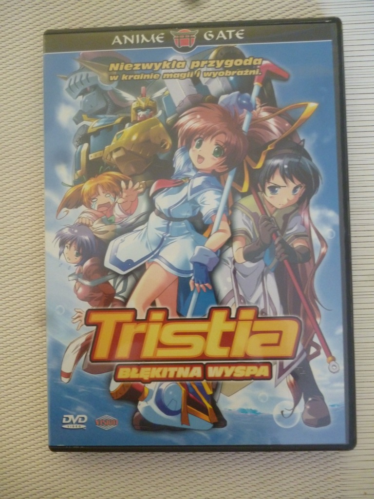 TRISTIA błękitna wyspa anime manga DVD
