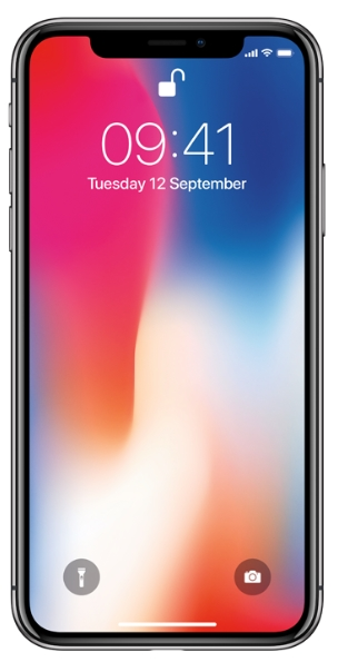 Apple iPhone X 64GB Space Gray MQAC2PMA