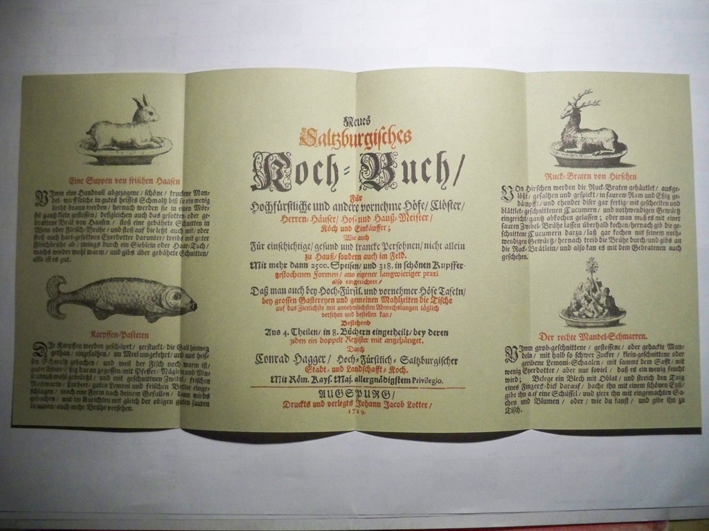 'Koch Buch...' Salzburg (Austria) - pocztówka.