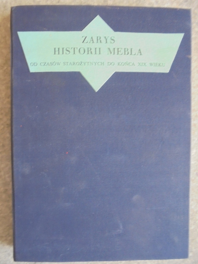 Setkowicz, Zarys historii mebla, 1969