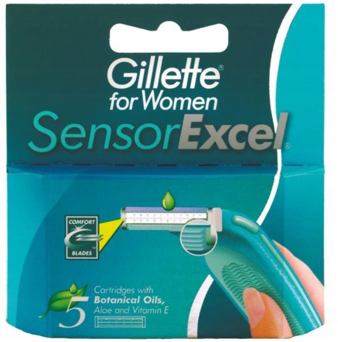 GILLETTE SENSOR EXCEL WOMEN WKŁAD 5SZT.