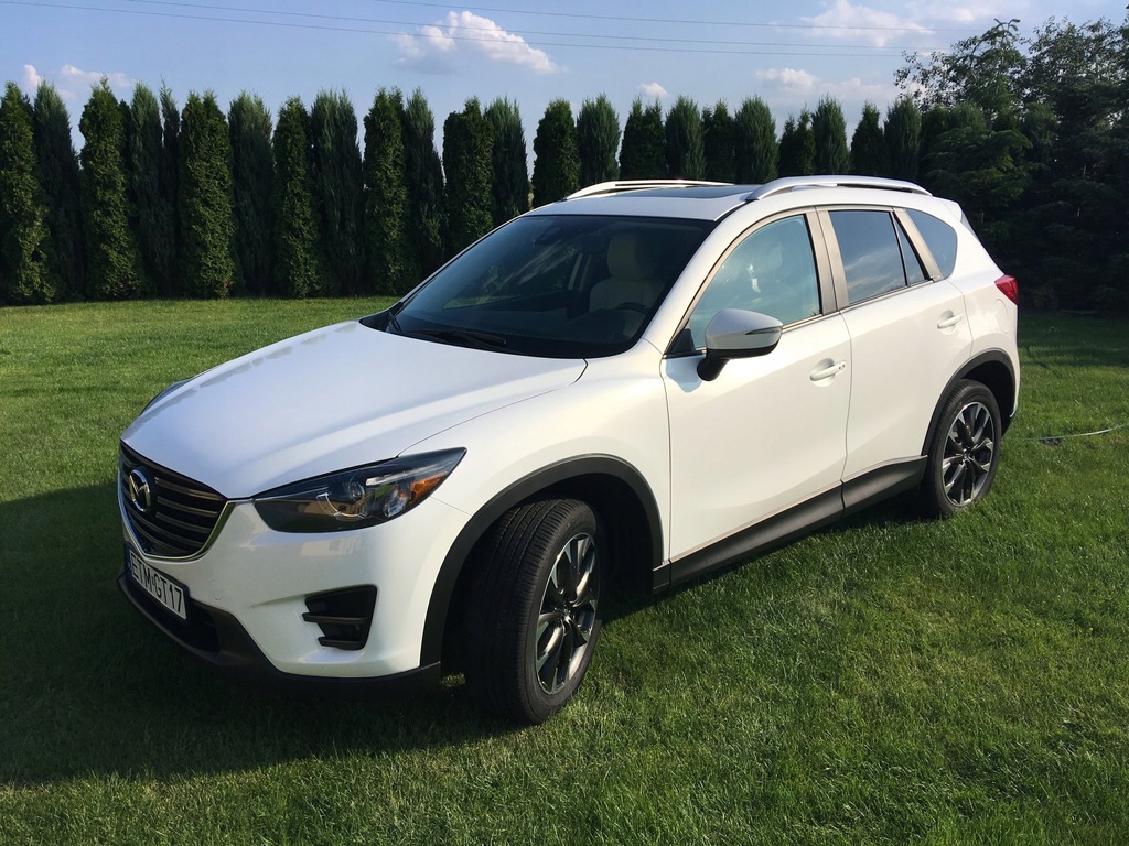 Mazda CX-5 2,5L ,full LED ,4x4,automat,biała perła
