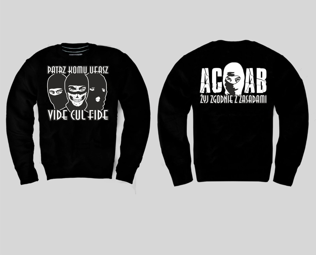 Bluza Patrz Komu Ufasz,Śmierć Konfidentom,Acab,Jp