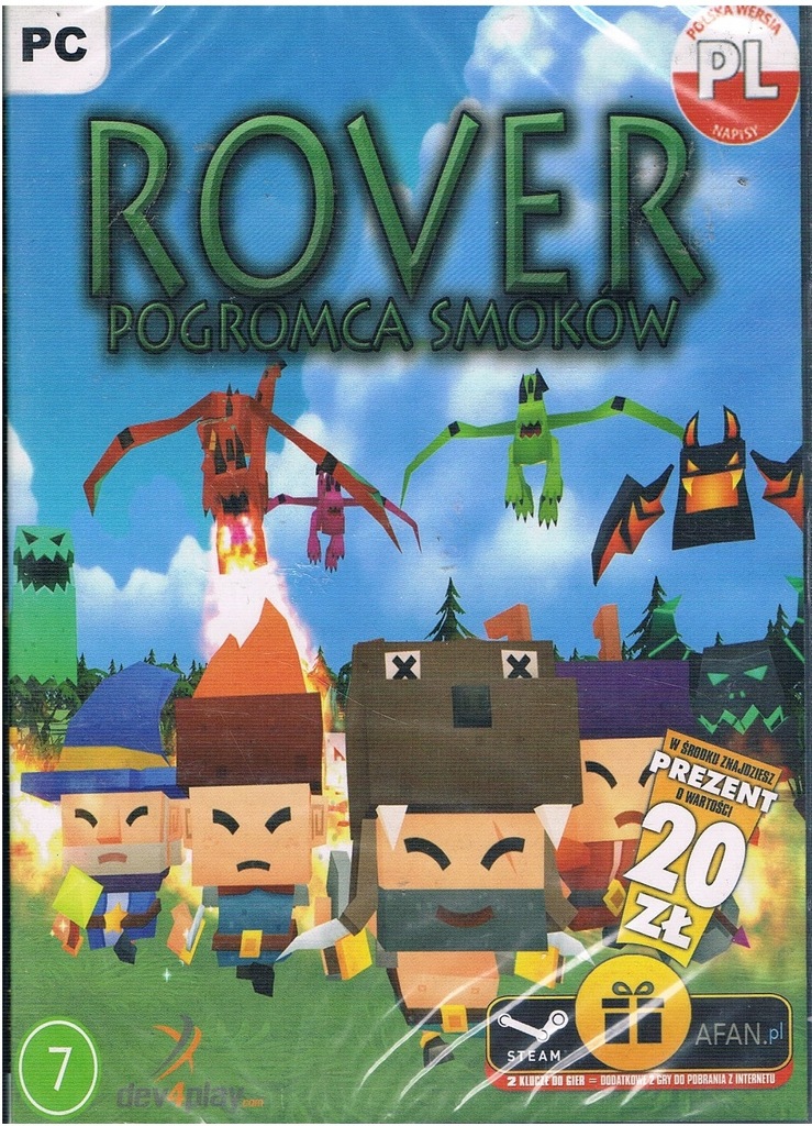 ROVER: POGROMCA SMOKÓW [PC ] NOWA PUDEŁKOWA