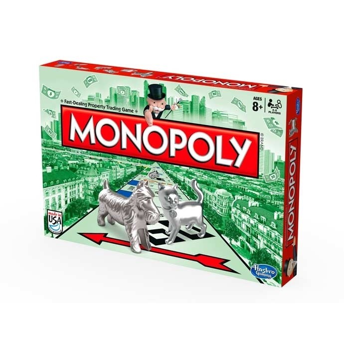 MONOPOLY +2 pionki kot i pies gra planszowa POLSKA
