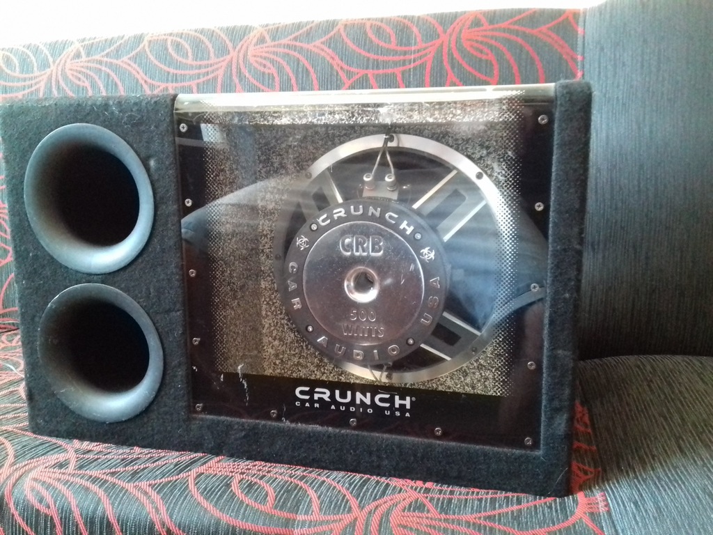 Crunch CRB 500 Skrzynia basowa 500 rms podswietlan