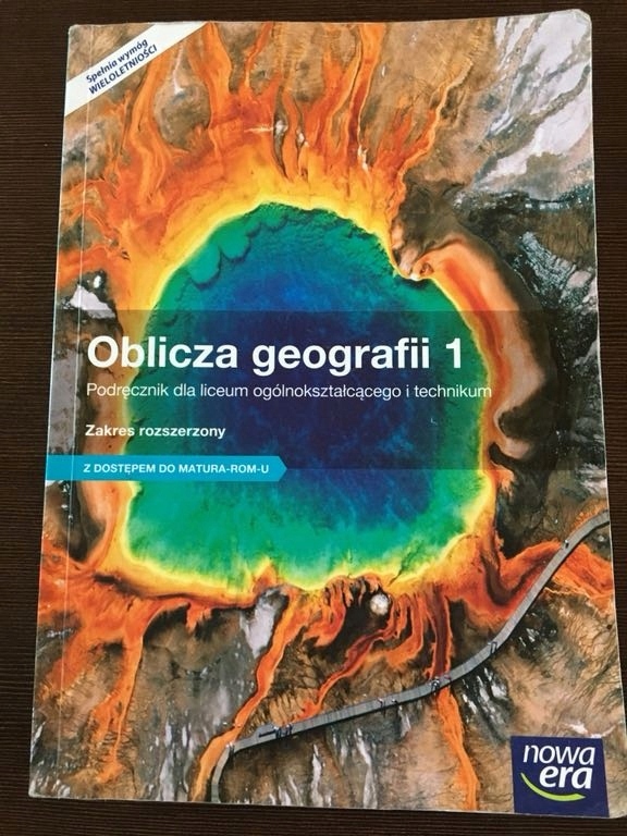 OBLICZA GEOGRAFII 1 podręcznik ROZSZERZONY + KOD