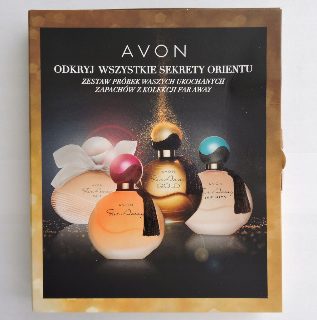 Próbki perfum AVON 4W1 kolekcja FAR AWAY