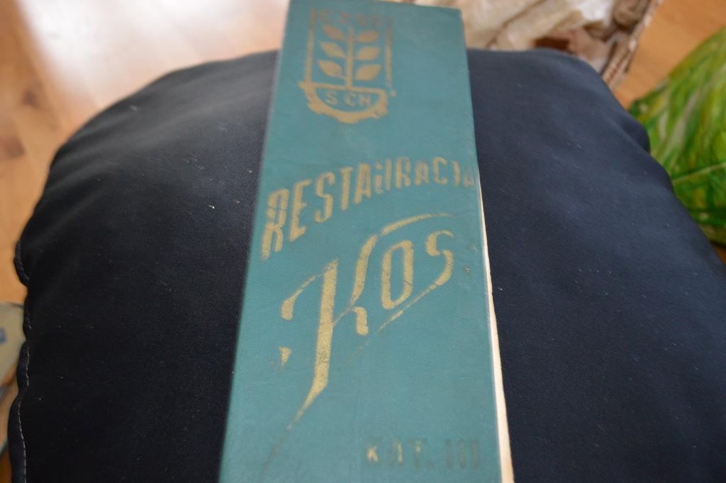 MENU  KARTA RESTAURACJA  KOS TERESPOL1987 PRL