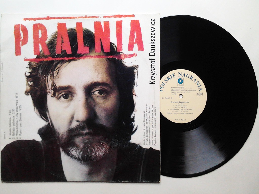 LP: Krzysztof Daukszewicz  Pralnia: Easy Rider EX-