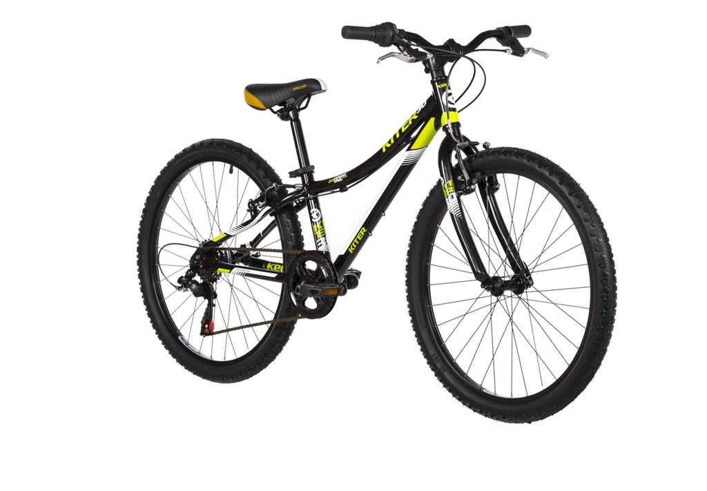 Rower dziecięcy Kellys Kiter 30 czarny koła 24 7165553082 oficjalne