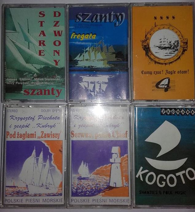 SZANTY  6 kaset Cztery Refy Stare Dzwony Smugglers
