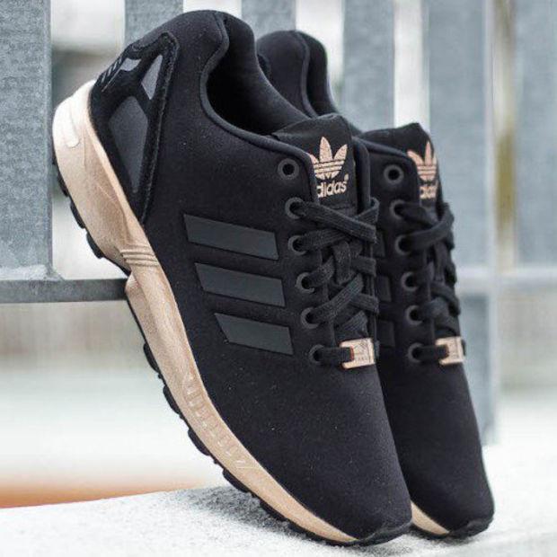 Womens zx flux shop gold