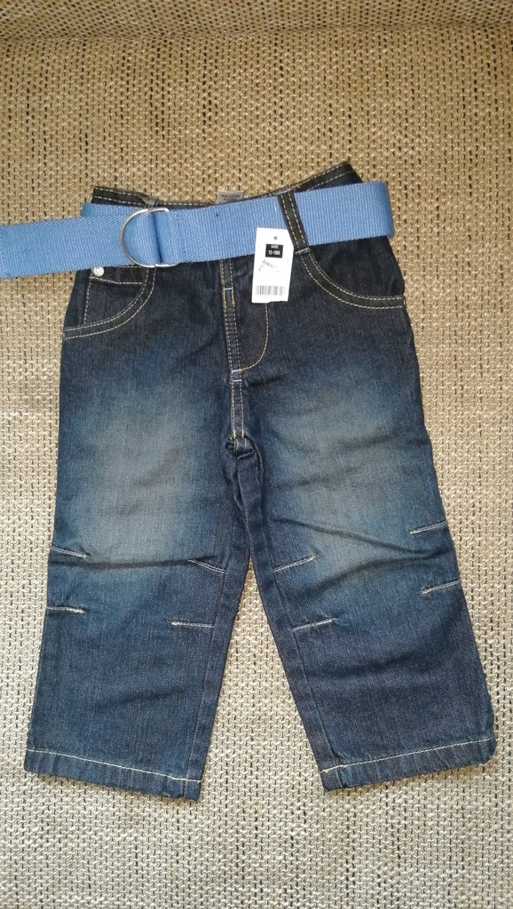 St. Bernard spodnie jeansy r.12-18 m 86 NOWE