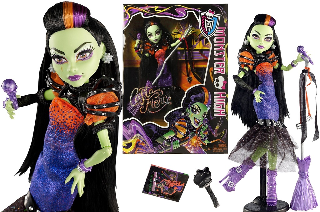Monster High Lalka CASTA FIERCE WIEDŹMA Koncert