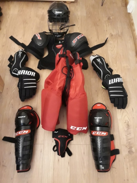 Hokejowy strój kompletny