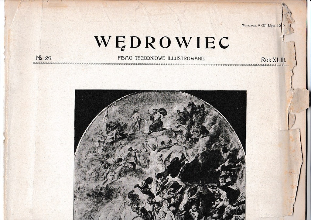 WĘDROWIEC 1905 29 Rubens Wodziński Gdańsk Poznań