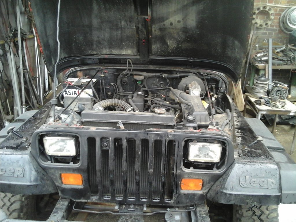 JEEP WRANGLER YJ 1991 2.5 BENZYNA CZĘŚCI SILNIK