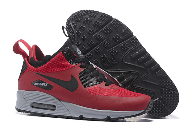 nike air max 90 mid winter red