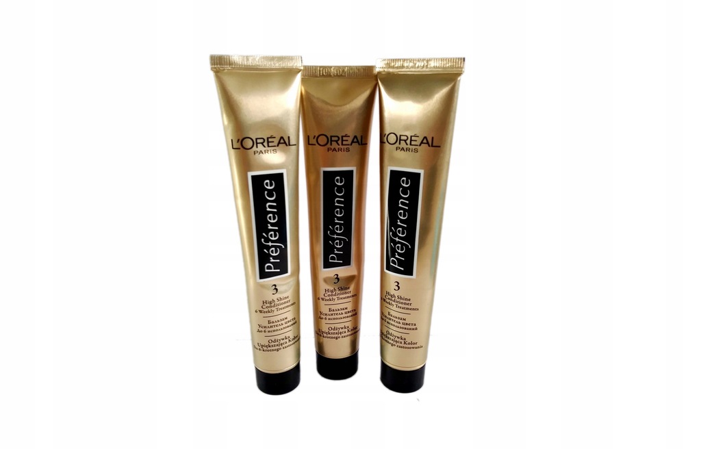 Odżywka Do Włosów LOREAL PREFERENCE 3 HIGH SHINE C - 7517786574